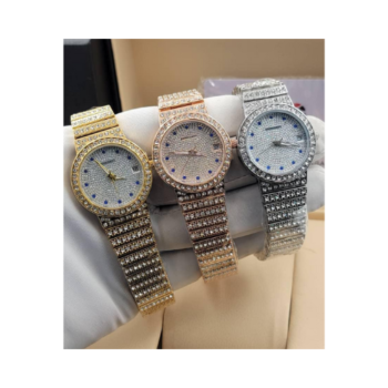 Ladies Crystal Iced Wristwatch