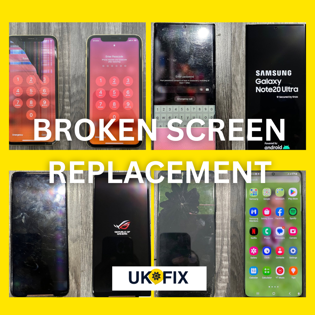 BROKEN SCREEN REPLACEMENT